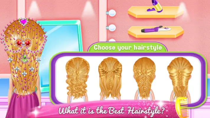 Little Bella Hair Salon android App screenshot 1